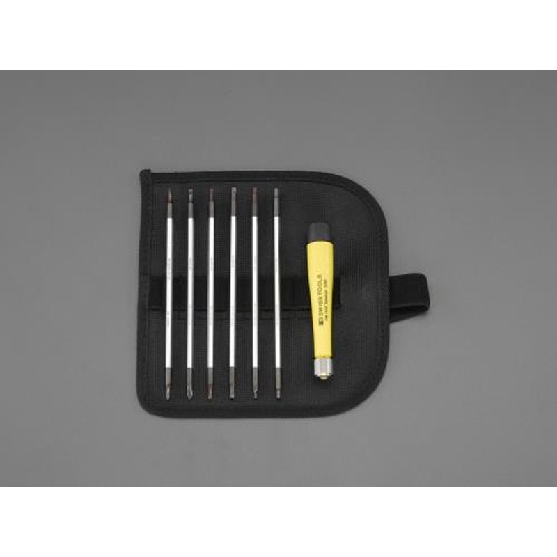 エスコ EA552-22 精密ドライバーセット(差替式・ESD) 1個（ご注文単位1個）【直送品】