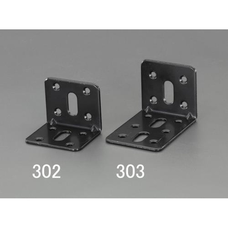 エスコ EA951EB-302 37x37x45mm連結金具(スチール製・黒塗装) 1個（ご注文単位1個）【直送品】