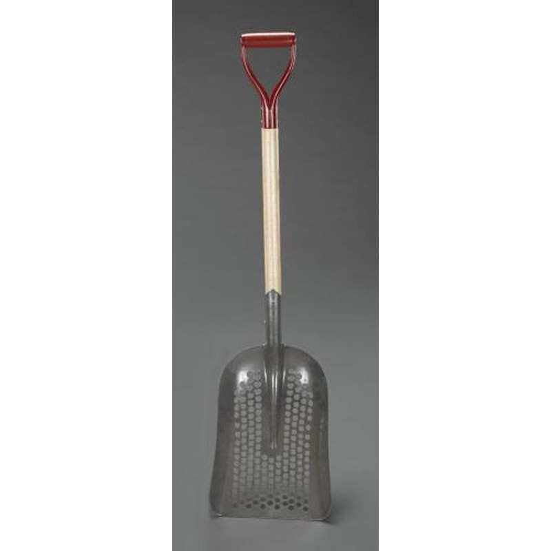 >エスコ EA650BG-99 270x390x1080mmショベル・穴あき(木柄) 1個(ご注文単位1個)【直送品】