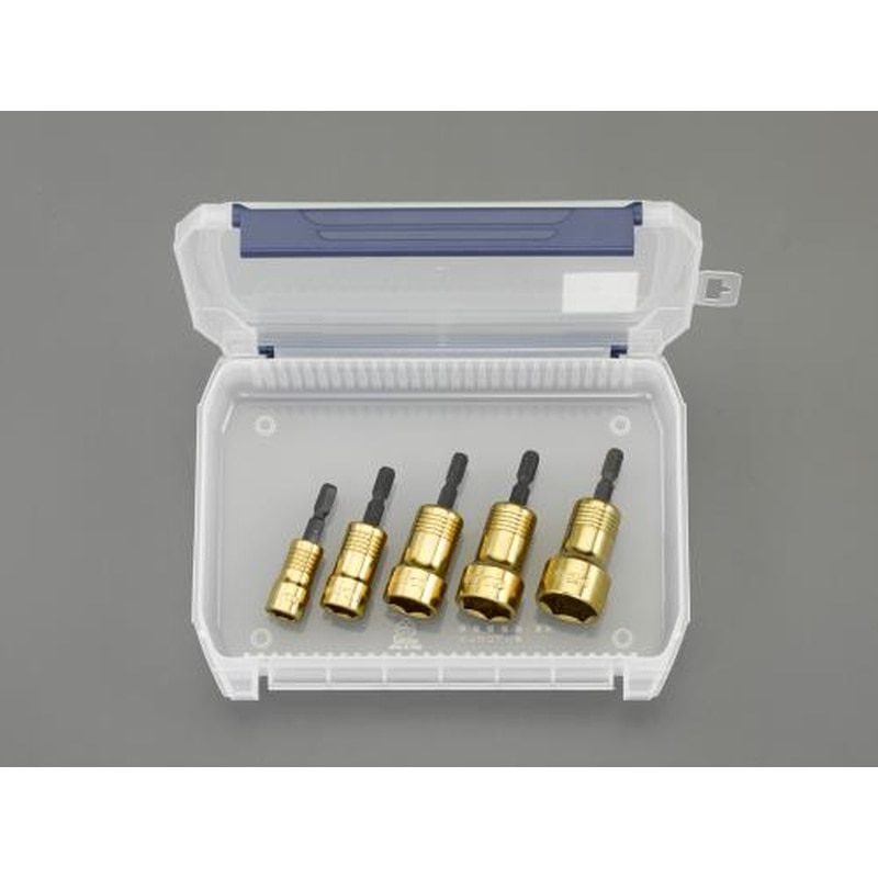 エスコ EA612AV-50 電ドルソケットセット(ショート) 1個（ご注文単位1個）【直送品】