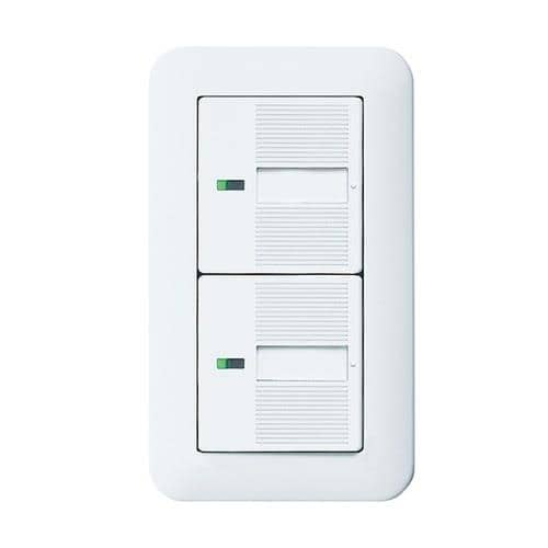 エスコ EA940CF-142 100V/15A 埋込ほたるスイッチ(片切/ダブル) 1個 （ご注文単位1個）【直送品】