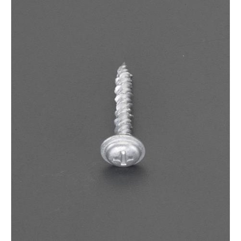 エスコ EA945SR-21 4.0x25mmコンクリートビス(ナベワッシャー/鉄/200本) 1個（ご注文単位1個）【直送品】