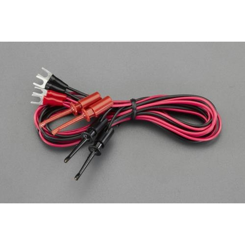 エスコ EA940DT-47 1000mm/0.3mm2テストリード(クリップ・Y形端子/4本) 1個（ご注文単位1個）【直送品】