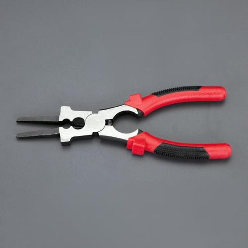 エスコ EA537FM-200 215mm半自動溶接材用プライヤー 1個(ご注文単位1個)【直送品】