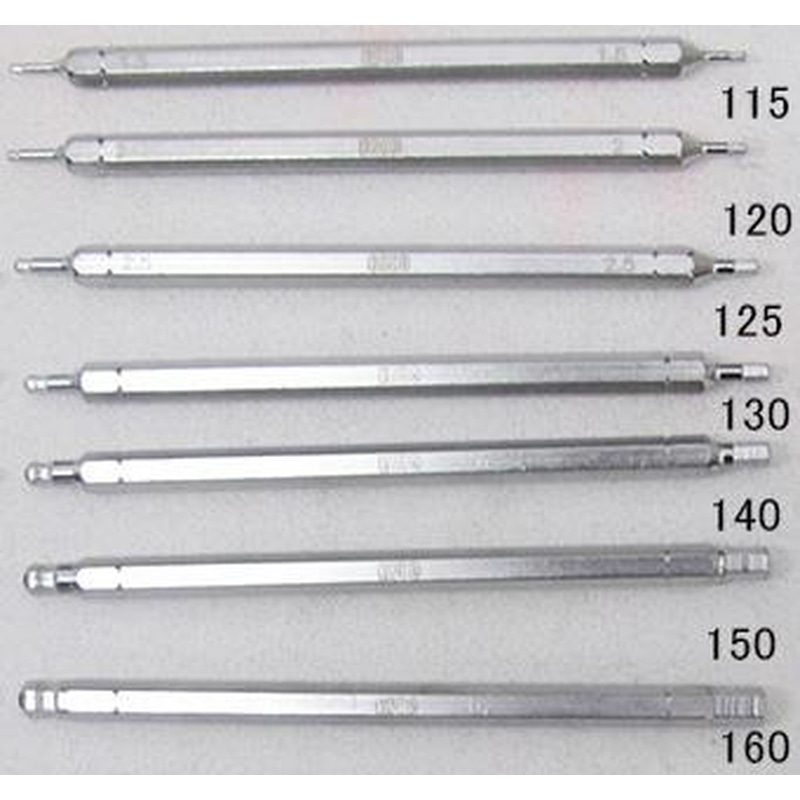 エスコ EA611LC-150 5.0mmx125mm［Hexagon]ドライバービット 1個（ご注文単位1個）【直送品】