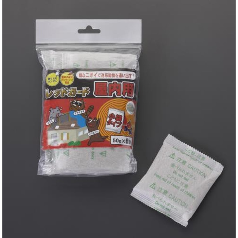 エスコ EA941-66 50gx6袋害獣忌避剤(屋内用) 1個（ご注文単位1個）【直送品】