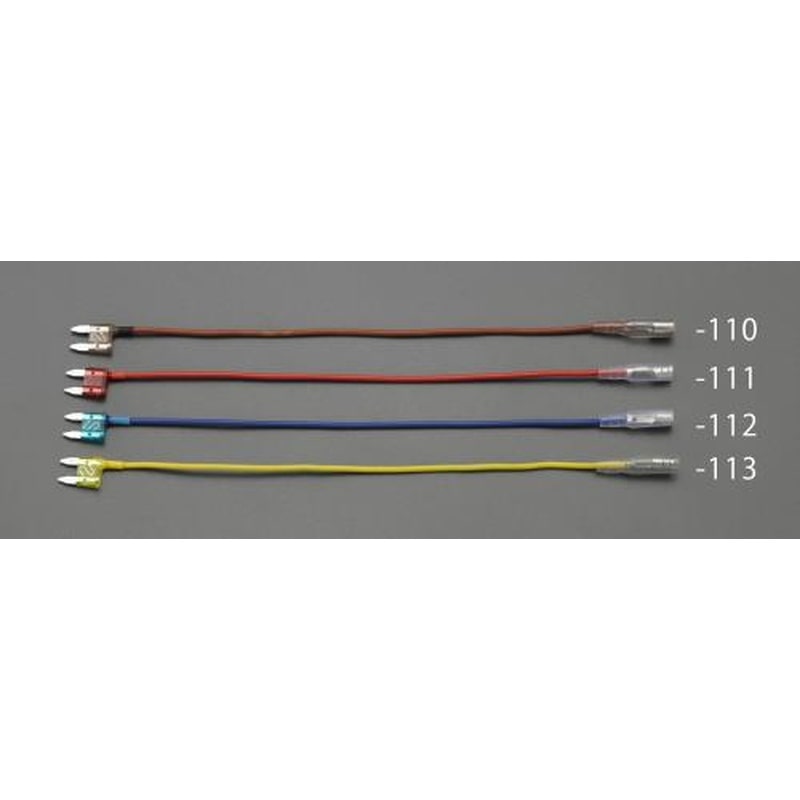 エスコ EA758ZR-112 7.5A/15A自動車用ミニ平型ヒューズ電源(10本) 1個（ご注文単位1個）【直送品】