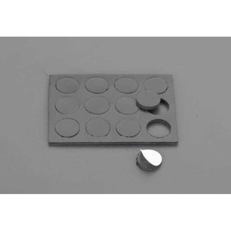 エスコ EA781GA-14 φ13mmマグネット(粘着付/12個) 1個(ご注文単位1個)【直送品】