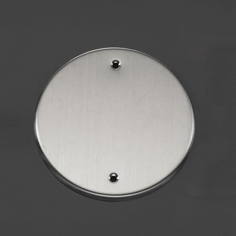 エスコ EA940CE-632 φ120mmカバープレート(丸型・ステンレス製) 1個（ご注文単位1個）【直送品】