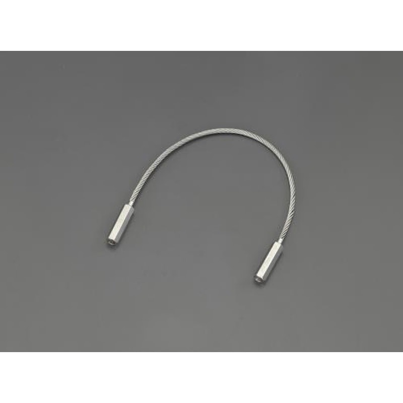 エスコ EA638JB-103 φ3.0x300mm/M6ワイヤーナット 1個(ご注文単位1個)【直送品】