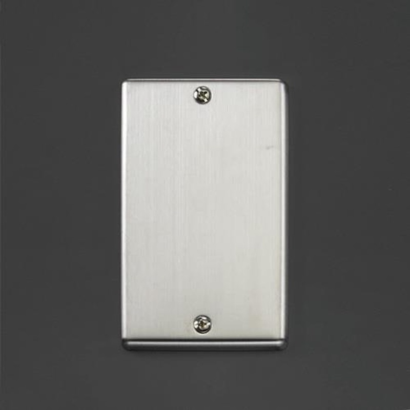 エスコ EA940CE-633[1連]カバープレート(角型・ステンレス製) 1個（ご注文単位1個）【直送品】