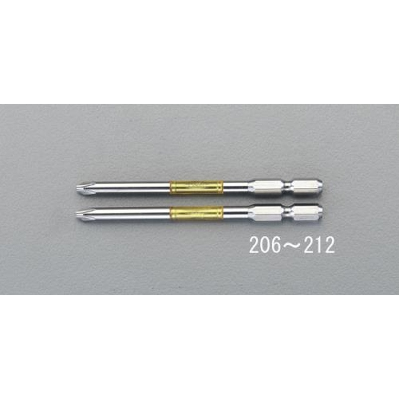 エスコ EA813A-206 #2x65mmトーションビット(2本) 1個（ご注文単位1個）【直送品】