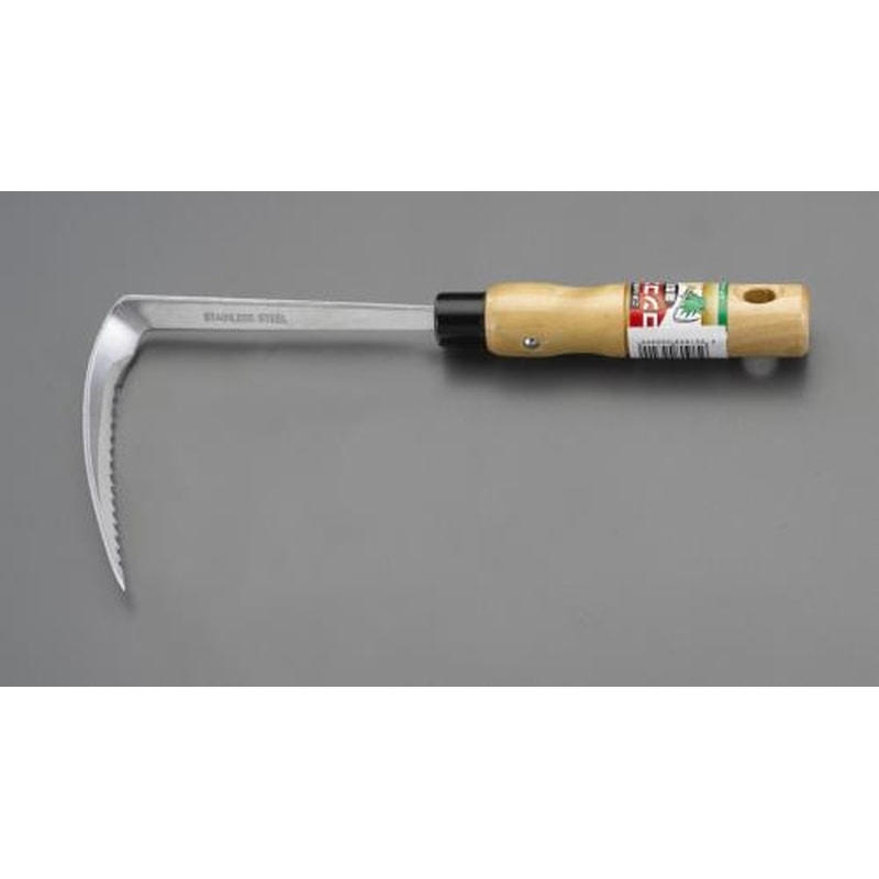 エスコ EA650BF-16 110mm/150mm草削り鎌 1個(ご注文単位1個)【直送品】