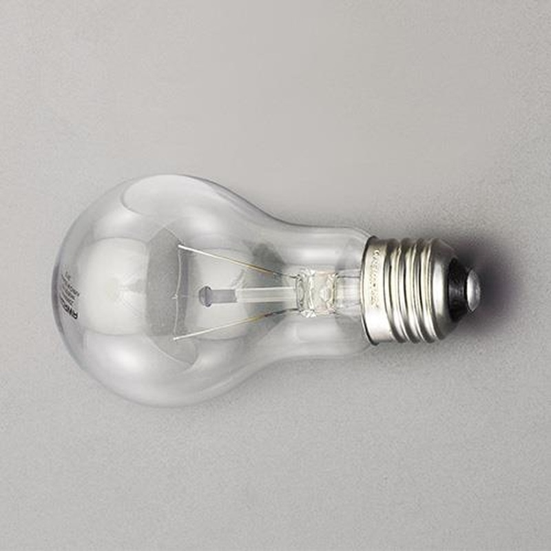 エスコ EA758XK-101 100V/60W/E26白熱電球(クリア) 1個(ご注文単位1個)【直送品】