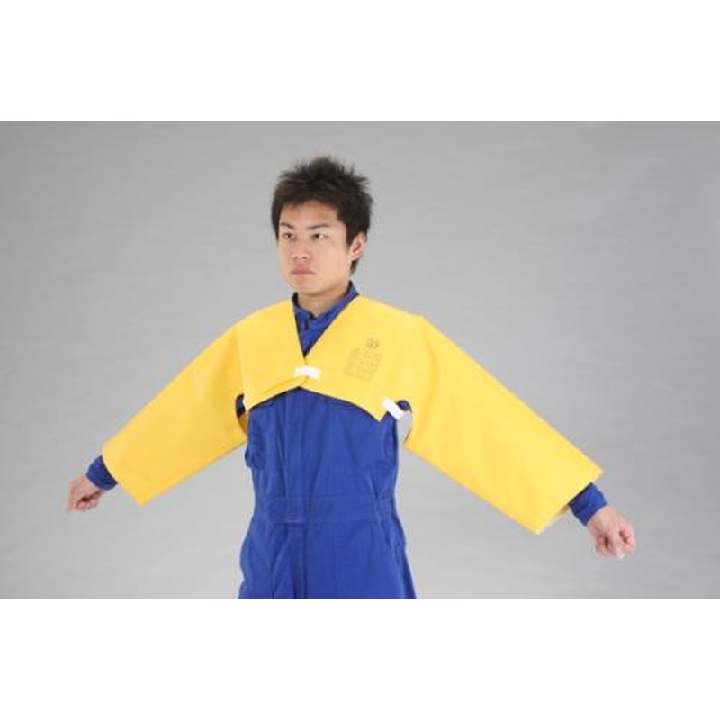 エスコ EA640ZK-5[フリー]高圧用絶縁肩カバー(7000V) 1個（ご注文単位1個）【直送品】