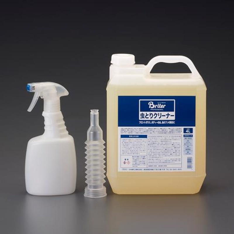 エスコ EA922AJ-176 4.0L虫取りクリーナー(自動車用) 1個（ご注文単位1個）【直送品】