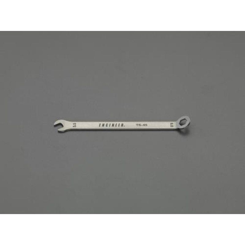 エスコ EA614CT-3 5.0x4.5mm片目片口スパナ(薄型・ステンレス製) 1個（ご注文単位1個）【直送品】