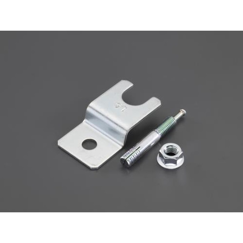 エスコ EA949GV-220 M20アジャストボルト脚止め金具(アンカー付・クロメート) 1個（ご注文単位1個）【直送品】