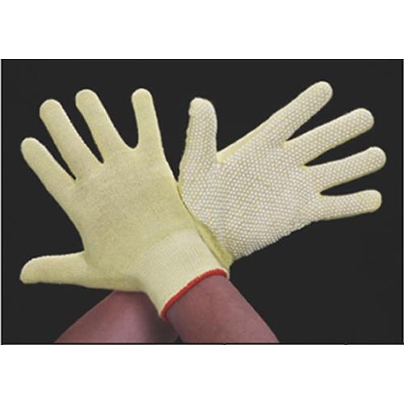 エスコ EA354KA-12[M/220mm]手袋(ケブラー/すべり止め付) 1個（ご注文単位1個）【直送品】