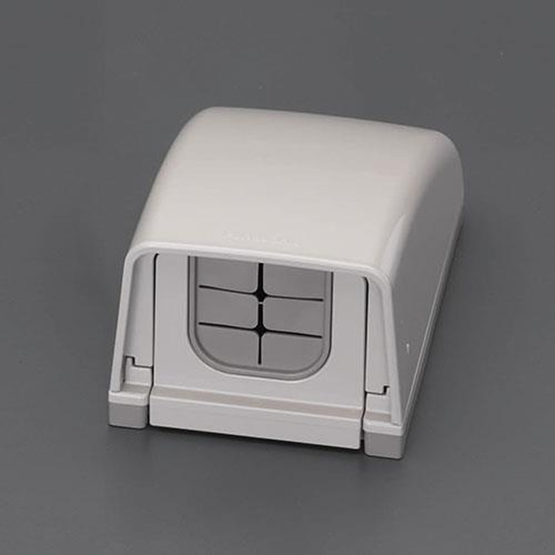 エスコ EA940CE-483 76x56x120mm防雨引込カバー 1個(ご注文単位1個)【直送品】