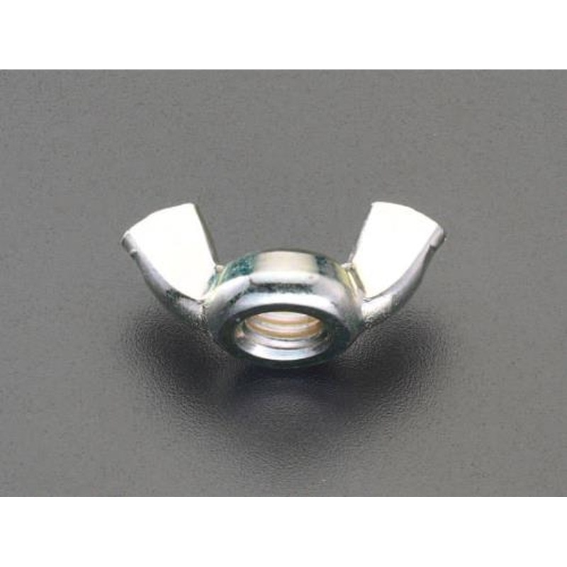 エスコ EA949SD-2A M4蝶ナット(スチール製/12個) 1個(ご注文単位1個)【直送品】