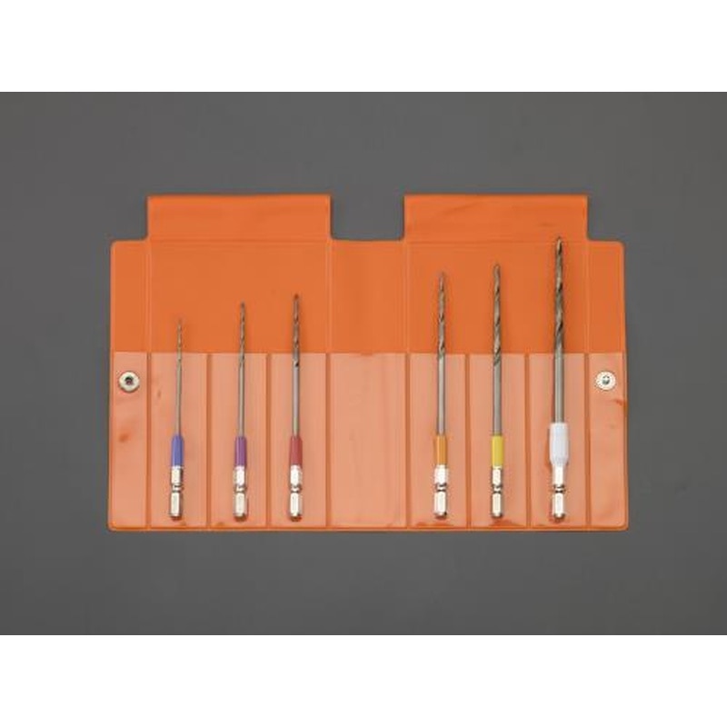 エスコ EA824DM-200 2.0-5.0mm/6本組木ねじ下穴錐 1個（ご注文単位1個）【直送品】