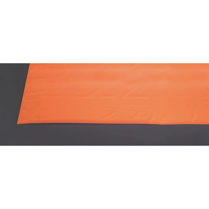 エスコ EA911AM-32 1.85x5m/0.4mmターポリン蛍光シート(オレンジ) 1個（ご注文単位1個）【直送品】