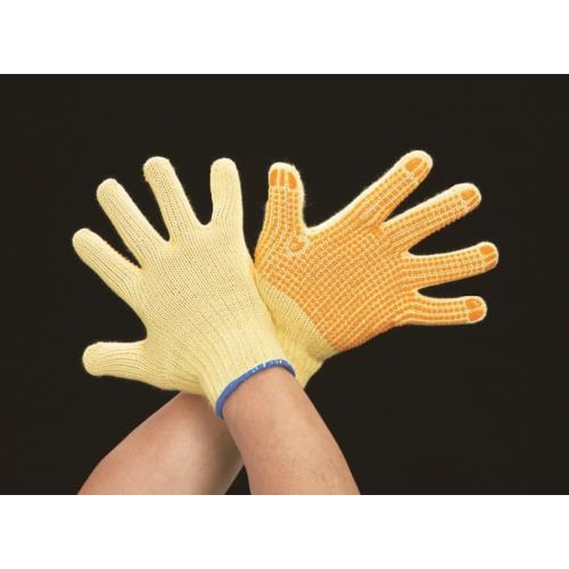 エスコ EA354KA-22[M/225mm]手袋(ケブラー/すべり止め付) 1個（ご注文単位1個）【直送品】