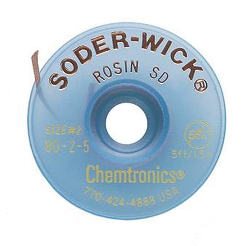 エスコ EA323-12 1.5mmソダーウィック(1巻) 1個（ご注文単位1個）【直送品】