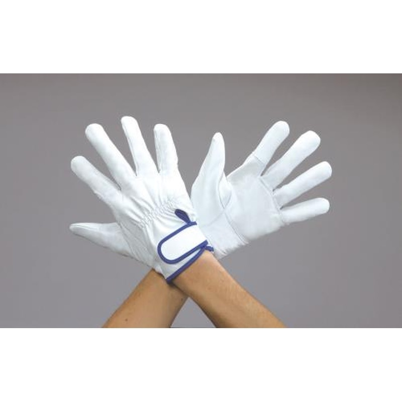 エスコ EA353BD-46[M]手袋(牛革) 1個（ご注文単位1個）【直送品】