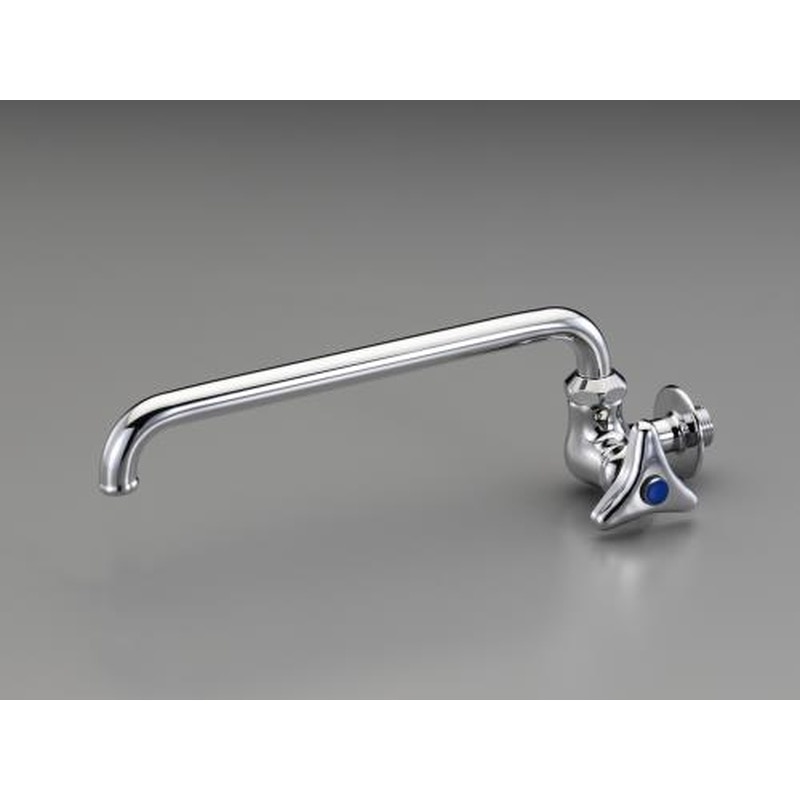 エスコ EA468BA-5 PJ1/2”長パイプ横型自在水栓 1個（ご注文単位1個）【直送品】