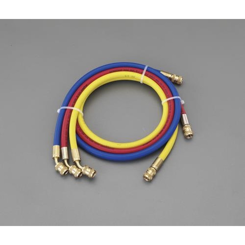 エスコ EA104AM 150cm/3本組チャージングホース(R134a用) 1個（ご注文単位1個）【直送品】