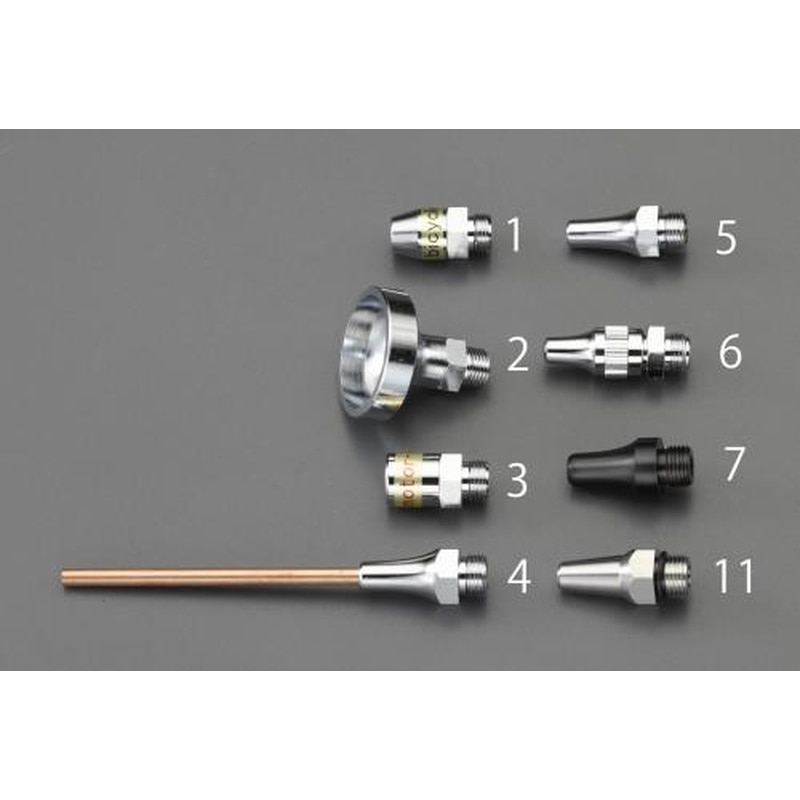 エスコ EA123AF-4 3.0穴x106mm/G1/8”ノズル(銅パイプ付) 1個(ご注文単位1個)【直送品】