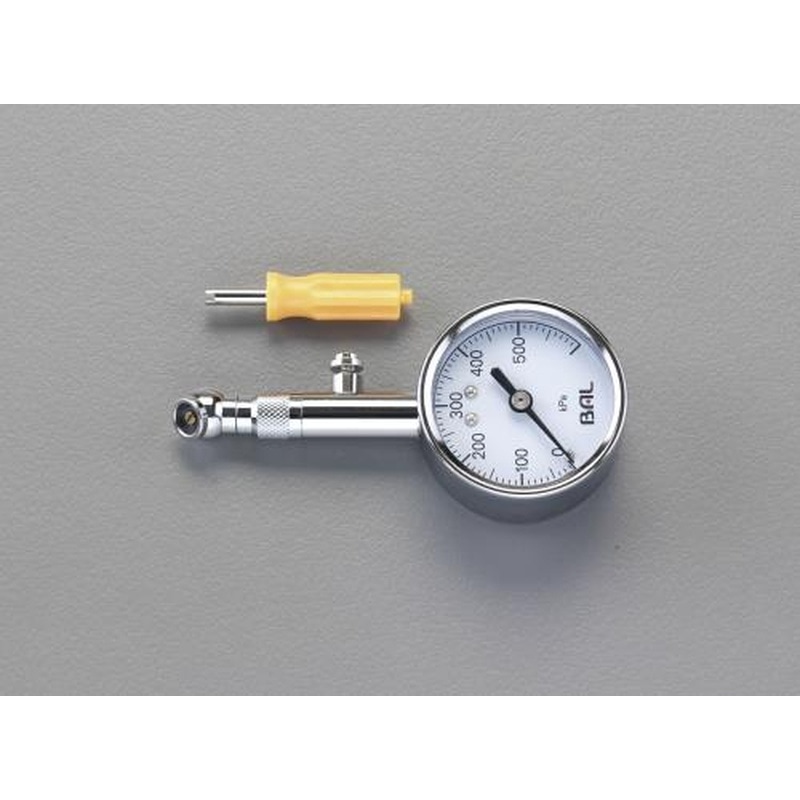 エスコ EA123CG-31 30-500kPaタイヤゲージ 1個（ご注文単位1個）【直送品】