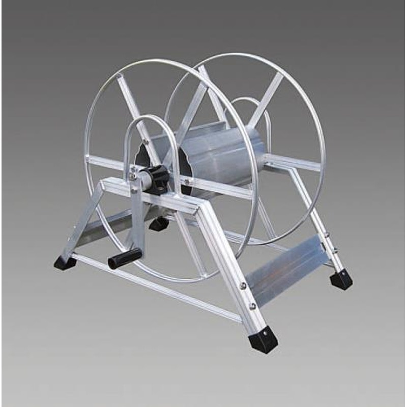 エスコ EA124K-11 650x405x545mmホースリール(アルミ製) 1個（ご注文単位1個）【直送品】