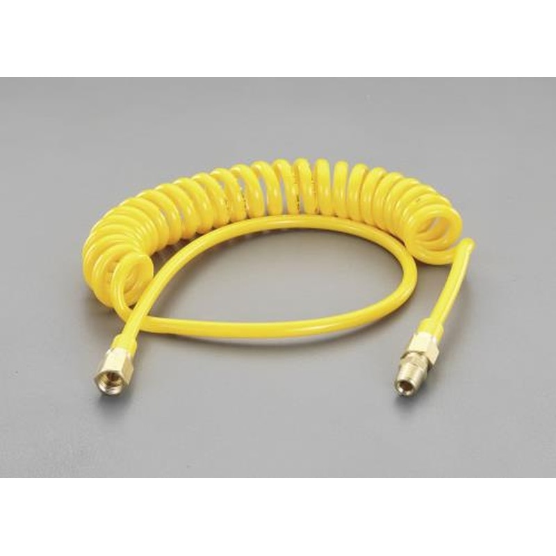 エスコ EA125CN-8 8.0/12mmx8mウレタンホース(ねじ付) 1個（ご注文単位1個）【直送品】