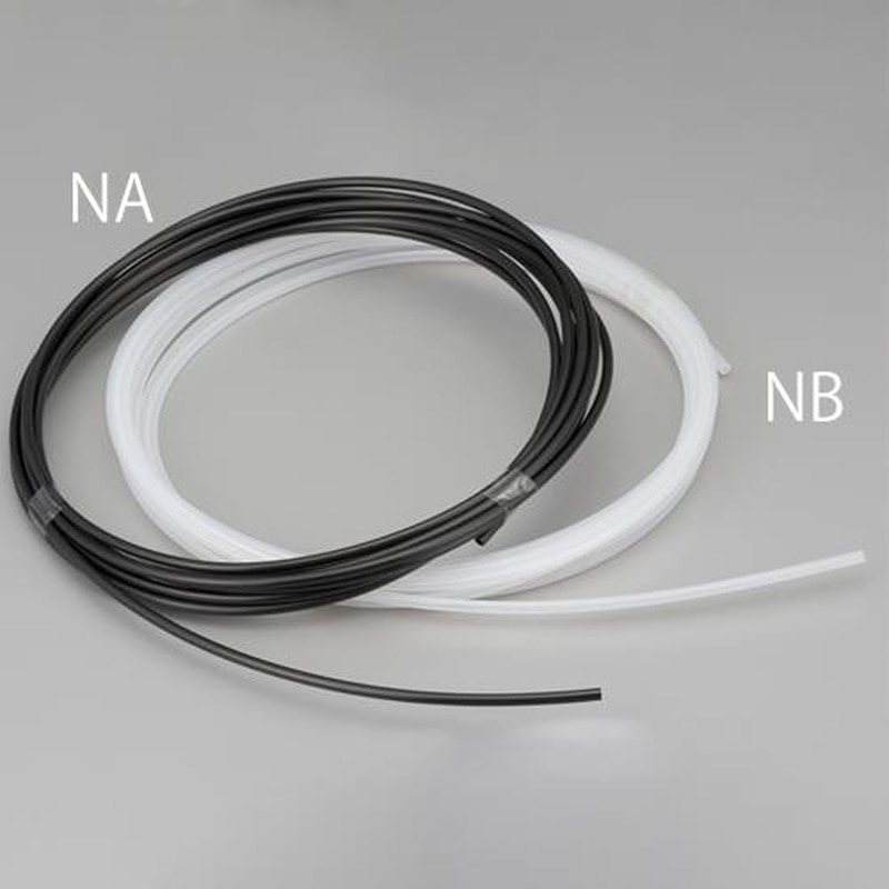 エスコ EA125NA-4 2.5/4.0mmx5mナイロンチューブ(軟質/黒) 1個（ご注文単位1個）【直送品】