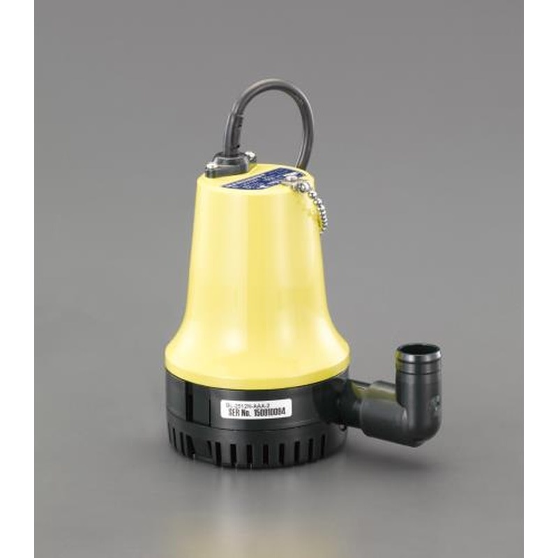エスコ EA345ED-12 DC12V(50W)/25mm水中ポンプ(海水用) 1個(ご注文単位1個)【直送品】