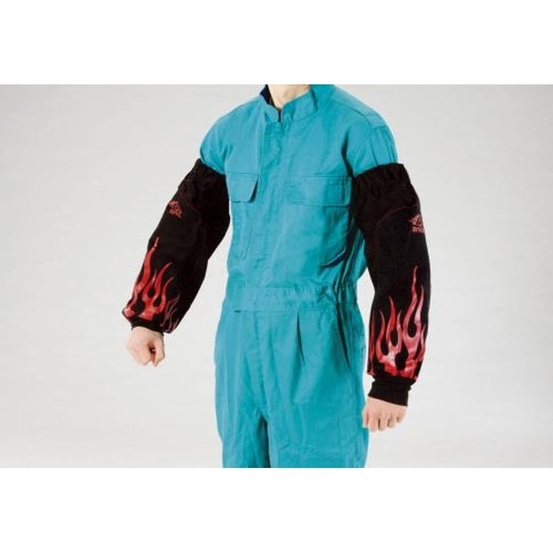 エスコ EA353AR-10 515mm腕カバー(熔接用・赤) 1個（ご注文単位1個）【直送品】