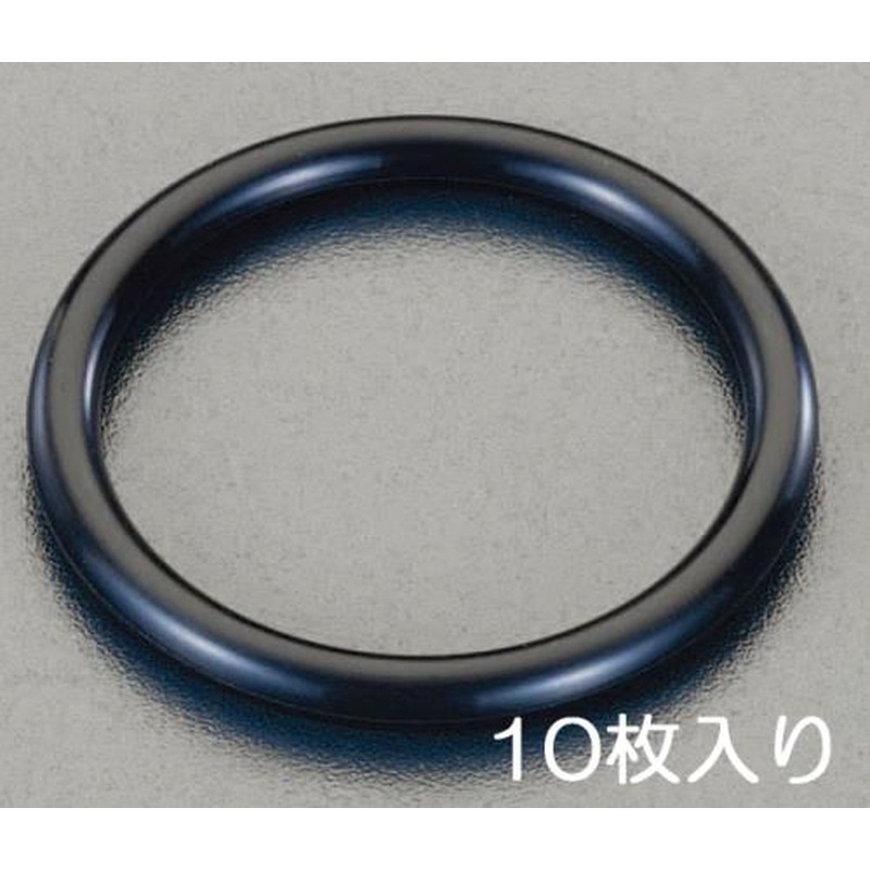 エスコ EA423RF-6 P-6オーリング(フッ素ゴム/10個)(運動用) 1個（ご注文単位1個）【直送品】