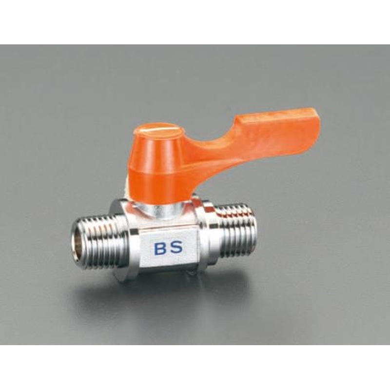 エスコ EA425BS-12 R1/8”xG1/4”ミニボールバルブ 1個(ご注文単位1個)【直送品】
