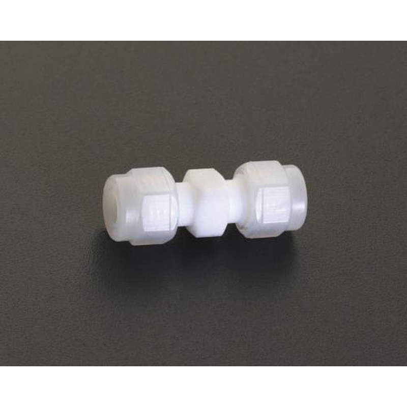 エスコ EA425HC-10 10mmユニオン(フッ素樹脂製) 1個(ご注文単位1個)【直送品】