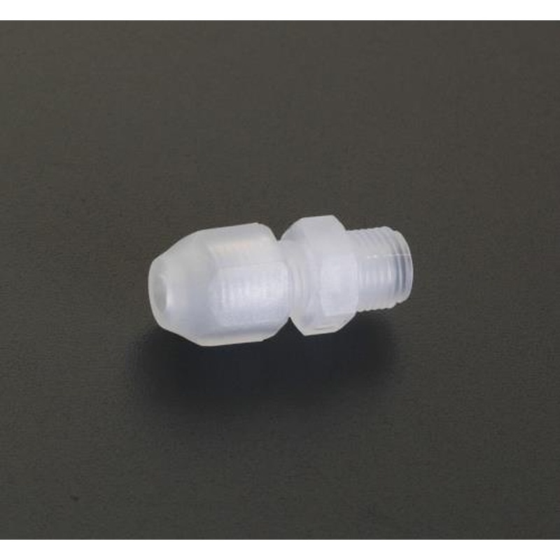 エスコ EA425JA-124 12mmxR1/2”ユニオン(ハーフ/PP製) 1個(ご注文単位1個)【直送品】