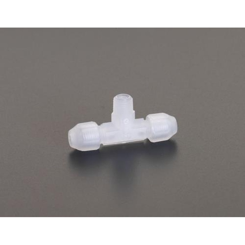 エスコ EA425JF-61 6mmxR1/8”ユニオン(雄ねじティー/PP製) 1個（ご注文単位1個）【直送品】