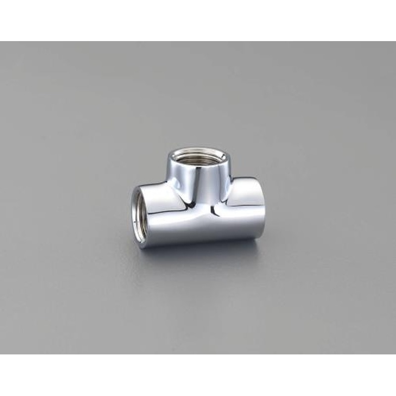 エスコ EA432MB-20B Rc3/4”xRc1/2”給水管チーズ(クロムメッキ) 1個（ご注文単位1個）【直送品】