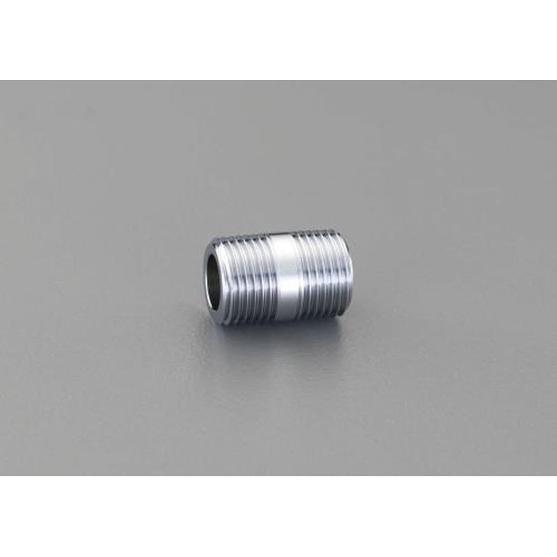 エスコ EA432MD-13 R1/2”xR1/2”給水管ニップル(クロムメッキ) 1個（ご注文単位1個）【直送品】