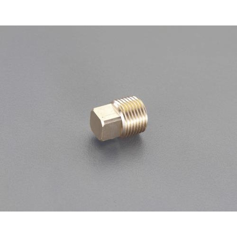 エスコ EA432NL-13 R1/2”砲金プラグ 1個（ご注文単位1個）【直送品】