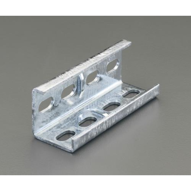 エスコ EA440AE-7 48x48x125mmアングル接続金具(ドブメッキ) 1個（ご注文単位1個）【直送品】