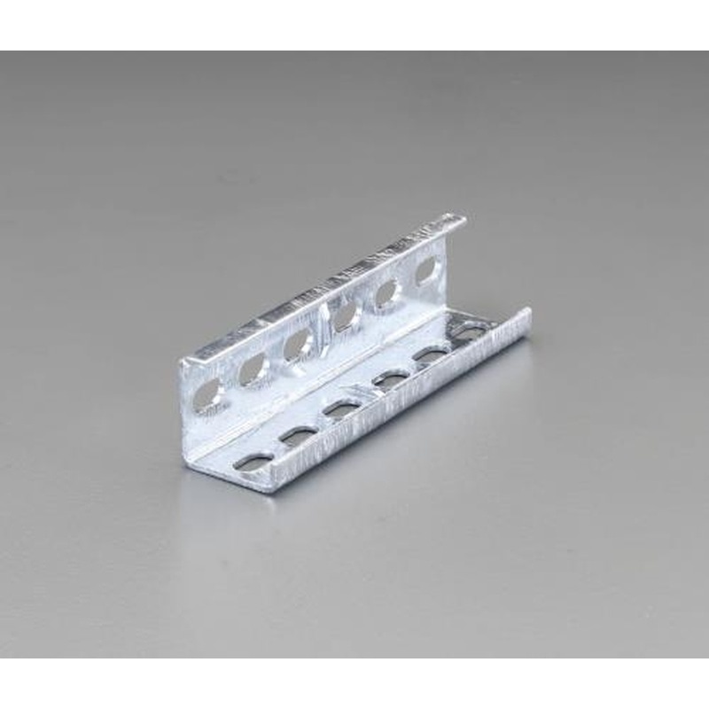 エスコ EA440AE-18 48x48x185mmアングル接続金具(ステンレス製) 1個（ご注文単位1個）【直送品】