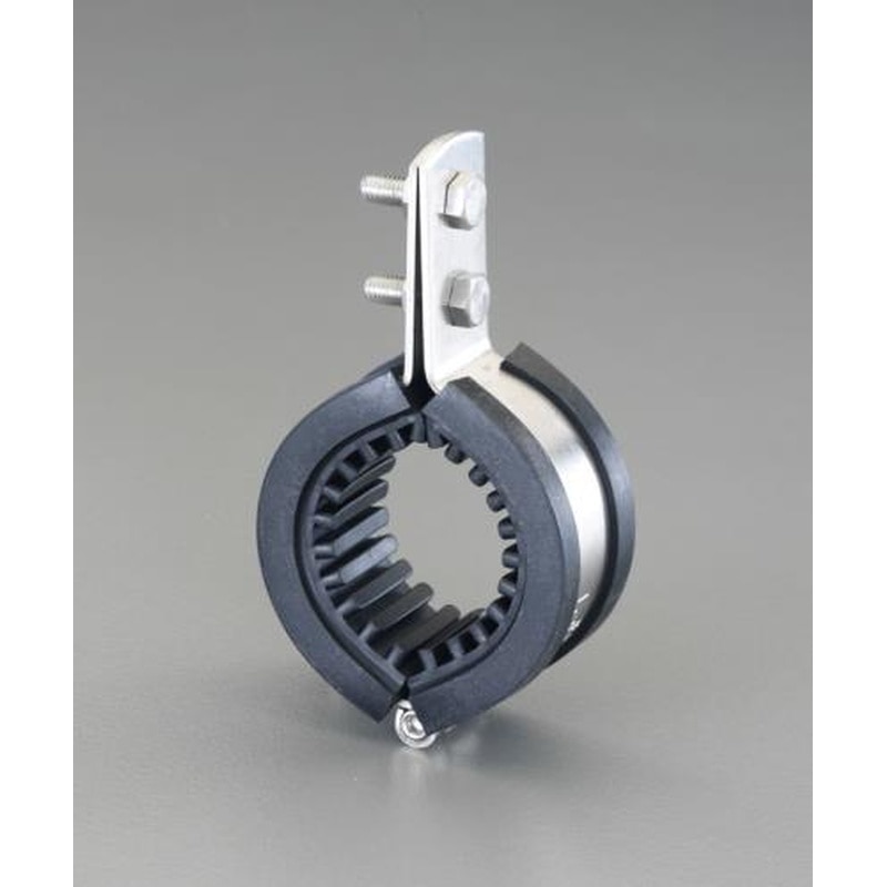 エスコ EA440CK-15 15A鋼管用防振立バンド(ステンレス製) 1個（ご注文単位1個）【直送品】